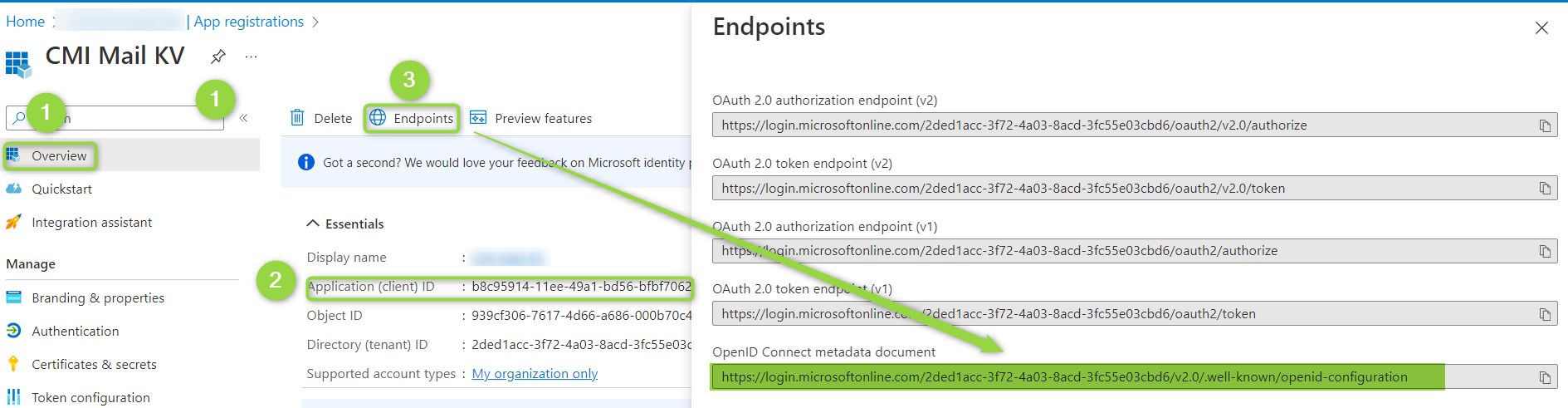 Overview und Endpoints