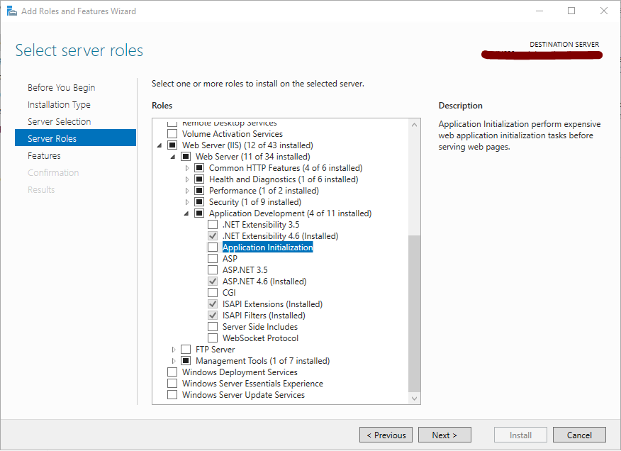 AApplication Initialization